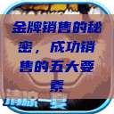金牌销售的秘密,成功销售的五大要素 第1张 金牌销售的秘密,成功销售的五大要素 第1张