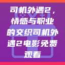 司机外遇2，情感与职业的交织司机外遇2电影免费观看  第1张