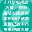 免费观看已满十八岁电视剧下载,探索合法与便捷的观影途径免费观看已满十八岁电视剧下载在线播放 第1张 免费观看已满十八岁电视剧下载,探索合法与便捷的观影途径免费观看已满十八岁电视剧下载在线播放 第1张