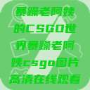 暴躁老阿姨的CSGO世界暴躁老阿姨csgo图片高清在线观看  第1张