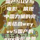 WEY VV5国产SUV与电影，展现中国力量的完美结合weyvv5国产的suv电影免费观看  第1张