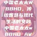 中国老太太WBBHD，传统智慧与现代生活的交融中国老太太wBBHD AV  第1张
