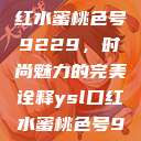 探索YSL口红水蜜桃色号9229，时尚魅力的完美诠释ysl口红水蜜桃色号92295  第1张
