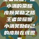 王者荣耀，姬小满的荣耀皮肤奖励之路王者荣耀姬小满奖励自己的皮肤在线观看  第1张