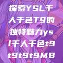 探索YSL千人千色T9的独特魅力ysl千人千色t9t9t9t9MB  第1张