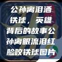 公孙离泪洒铁球，英雄背后的故事公孙离眼流泪红脸咬铁球图片  第1张