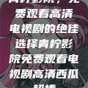 青柠影院，免费观看高清电视剧的绝佳选择青柠影院免费观看电视剧高清西瓜超棒  第1张