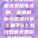 妻子6在线观看免费版电视剧，深度解析与观感分享《妻子6》在线观看免费版电视剧韩剧  第1张