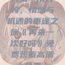 再来一次好吗，情感与机遇的重逢之旅《再来一次好吗》免费观看高清全集  第1张