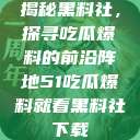 揭秘黑料社，探寻吃瓜爆料的前沿阵地51吃瓜爆料就看黑料社下载  第1张