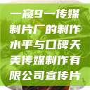 一窥9一传媒制片厂的制作水平与口碑天美传媒制作有限公司宣传片  第1张
