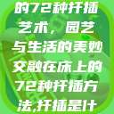 探索在床上的72种扦插艺术，园艺与生活的美妙交融在床上的72种扦插方法,扦插是什么意思图片  第1张