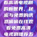 探索在线观看高清电视剧的新世界，秘密与免费的诱惑偷偷在线观看免费高清电视剧推荐五福临门  第1张