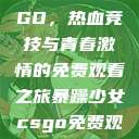 暴躁少女CSGO，热血竞技与青春激情的免费观看之旅暴躁少女csgo免费观看中文版  第1张