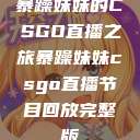 暴躁妹妹的CSGO直播之旅暴躁妹妹csgo直播节目回放完整版  第1张