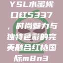YSL水蜜桃口红5337,时尚魅力与独特色彩的完美融合红桃国际m8n3 第1张 YSL水蜜桃口红5337,时尚魅力与独特色彩的完美融合红桃国际m8n3 第1张