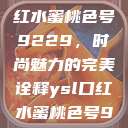 揭秘YSL口红水蜜桃色号9229，时尚魅力的完美诠释ysl口红水蜜桃色号92295  第1张