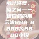 嫩叶轻舞，槡搡之间—一场自然的启示嫩BBB槡BBBB搡BBBB小说  第1张