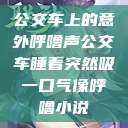 公交车上的意外呼噜声公交车睡着突然吸一口气像呼噜小说  第1张