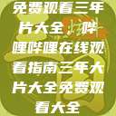 免费观看三年片大全，哔哩哔哩在线观看指南三年大片大全免费观看大全  第1张