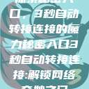 探索秘密入口，3秒自动转接连接的魔力秘密入口3秒自动转接连接:解锁网络奇妙之门  第1张