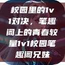 校园里的1v1对决，笔趣阁上的青春较量1v1校园笔趣阁兄妹  第1张