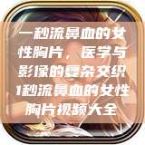 一秒流鼻血的女性胸片，医学与影像的复杂交织1秒流鼻血的女性胸片视频大全  第1张