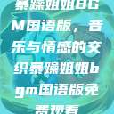 暴躁姐姐BGM国语版，音乐与情感的交织暴躁姐姐bgm国语版免费观看  第1张