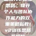 私教1v2训练思路，提升个人与团队协作能力的双重策略私教1v2训练思路苏杭杭  第1张