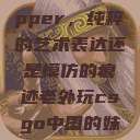 黑人双人rapper，纯粹的艺术表达还是模仿的痕迹老外玩csgo中国的妹子  第1张