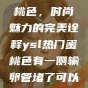 YSL热门蜜桃色，时尚魅力的完美诠释ysl热门蜜桃色有一侧输卵管堵了可以怀孕吗  第1张