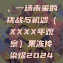 果冻传染煤，一场未来的挑战与机遇（XXXX年观察）果冻传染煤2024年  第1张
