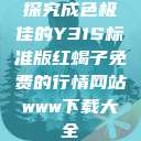 探究成色极佳的Y31S标准版红蝎子免费的行情网站www下载大全  第1张