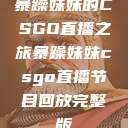 暴躁妹妹的CSGO直播之旅暴躁妹妹csgo直播节目回放完整版  第1张