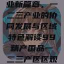 探索中国产业新篇章，一二三产业的协同发展与区域特色解读99精产国品一二三产区区观看  第1张