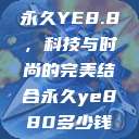 永久YE8.8，科技与时尚的完美结合永久ye880多少钱  第1张