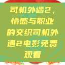 司机外遇2，情感与职业的交织司机外遇2电影免费观看  第1张