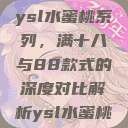 ysl水蜜桃系列，满十八与88款式的深度对比解析ysl水蜜桃  第1张