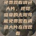 免费观看调色大片，视觉盛宴的无限可能免费观看调色大片在线观看  第1张