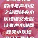 两峰夹小溪，地湿又无泥的诗与声小说之旅两峰夹小溪地湿又无泥诗有声小说两峰夹小溪地湿又无泥诗小说免费阅读  第1张