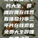免费观看三年片大全，哔哩哔哩在线观看体验分享三年片在线观看免费大全哔哩哔哩动画  第1张