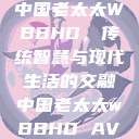 中国老太太WBBHD，传统智慧与现代生活的交融中国老太太wBBHD AV  第1张