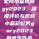 宏翔小蓝视频gy2023，深度评价与观察小蓝彩虹男gary2023的音乐作品  第1张