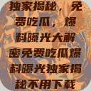 独家揭秘，免费吃瓜，爆料曝光大解密免费吃瓜爆料曝光独家揭秘不用下载  第1张
