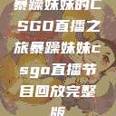 暴躁妹妹的CSGO直播之旅暴躁妹妹csgo直播节目回放完整版  第1张