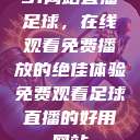 51网站直播足球，在线观看免费播放的绝佳体验免费观看足球直播的好用网站  第1张