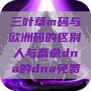 三叶草m码与欧洲码的区别人与畜禽dna的dna免费  第1张