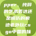 黑人双人rapper，纯粹的艺术表达还是模仿的痕迹老外玩csgo中国的妹子  第1张