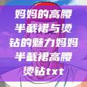 妈妈的高腰半截裙与烫钻的魅力妈妈半截裙高腰烫钻txt  第1张