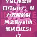 YSL水蜜桃口红6117，魅力无限的时尚之选ysl水蜜桃口红5117  第1张